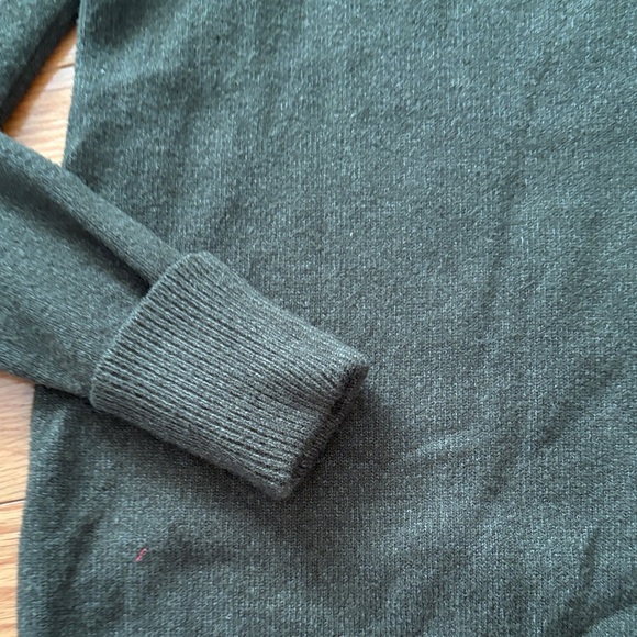 Pink Clover Dark Green Crew Neck Sweater - Picture 6 of 8